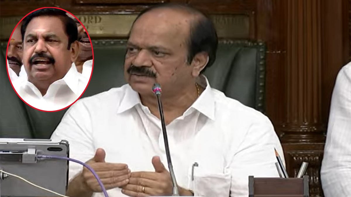 தனிப்பட்ட விளம்பரத்திற்காக பேசுவதை ஏற்க முடியாது - இபிஎஸ்-க்கு சபாநாயகர் கண்டனம்