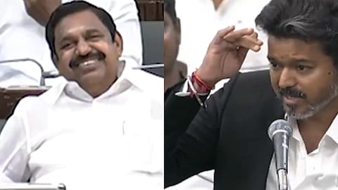 எடப்பாடி பழனிசாமி- முதலமைச்சர் விஜய்