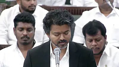 சகோதரத்துவத்துடன் நடத்தும் சமூக நீதி அரசு தவெக!- முதலமைச்சர் விஜய்