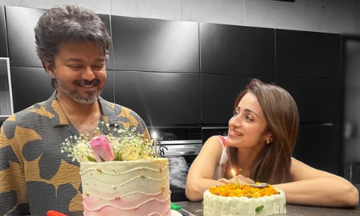 ‘அனைத்தையும் அர்த்தமுள்ளதாக்கும் நபருக்கு’ - விஜய்க்கு பிறந்தநாள் வாழ்த்து தெரிவித்தார் த்ரிஷா!