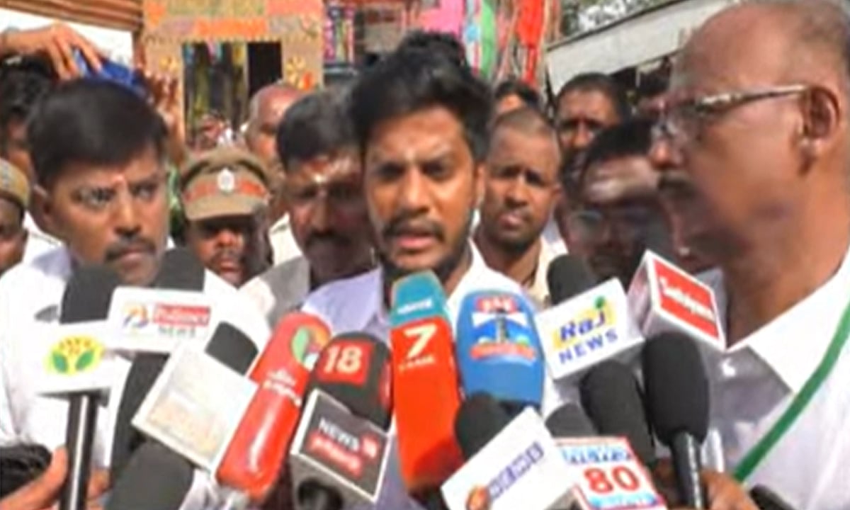 திருச்செந்தூர் கோவில் தரிசன டிக்கெட் உயர்த்த முடிவு? அமைச்சர் ரமேஷ் விளக்கம் 