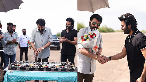 Om' movie team celebrates Mammootty's 'Padma Bhushan' win