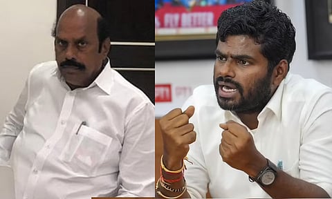 EV Velu- Annamalai