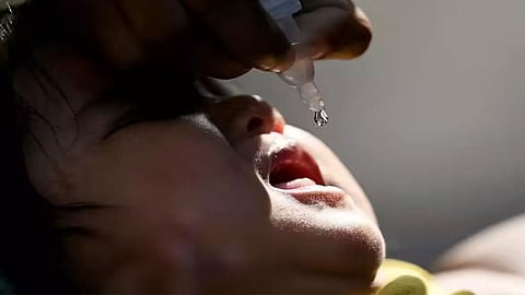 Pulse Polio camp in Andhra Pradesh