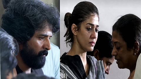 Actor Sivakarthikeyan, Actress Nayanthara pays Respects  baghyaraj
