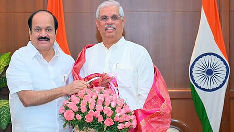 Speaker JCD Prabhakar and Governor