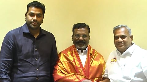 த.வெ.க. நடத்தும் தோழமை கட்சிகள் கூட்டத்தில் பங்கேற்க திருமாவளவனுக்கு அழைப்பு