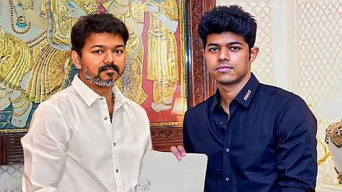 Jason Sanjay-CM Vijay Viral Video