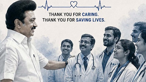 மு.க.ஸ்டாலின் தேசிய மருத்துவர்கள் தின வாழ்த்து