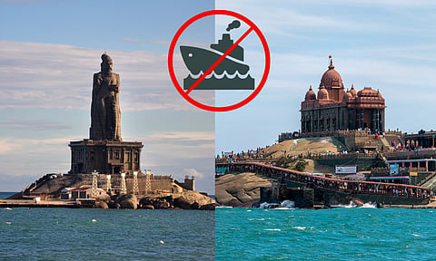 Kanyakumari Sea Level Drop