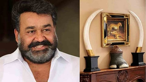 Mohanlal informs forest officials of 6 ivory tusks