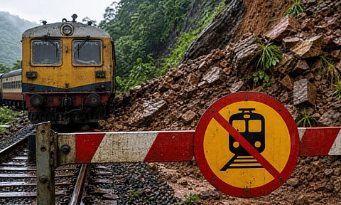 Mumbai Pune Rail Landslide