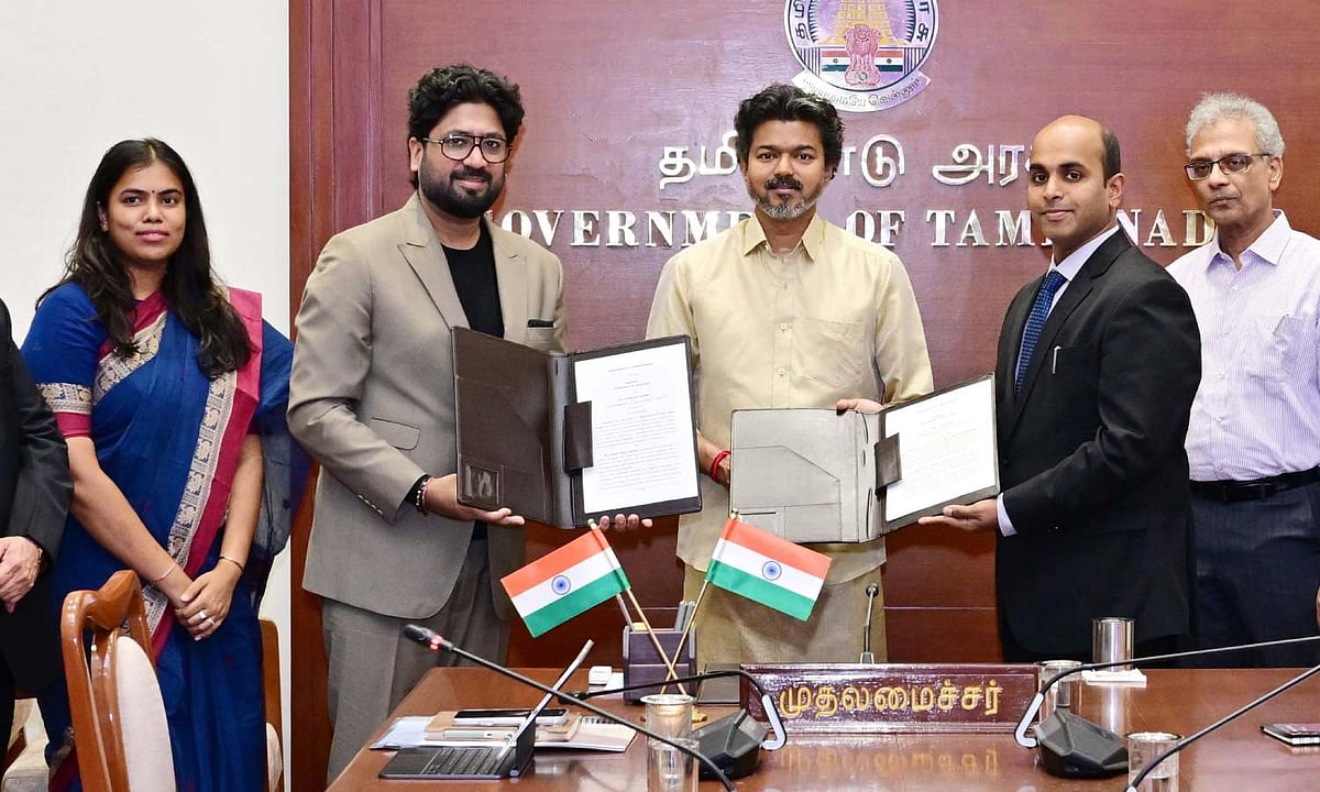 நெல்லையில் ரூ.15,037 கோடியில் புதிய மின்கல உற்பத்தி ஆலை... தமிழ்நாடு அரசு ஒப்பந்தம்