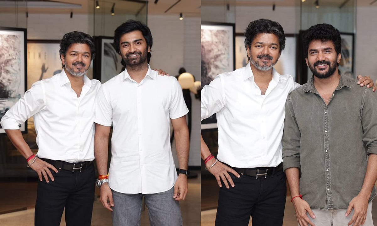 தமிழக முதலமைச்சர் விஜய்யை நேரில் சந்தித்த அதர்வா, கவின்!