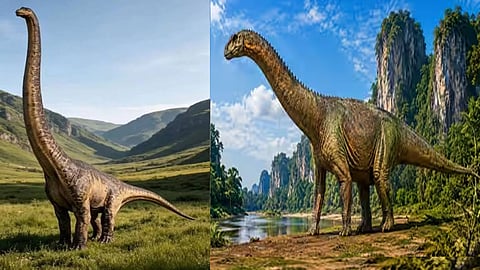 Snake Necked Dinosaur
