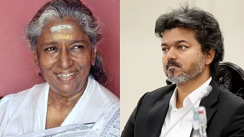 எஸ். ஜானகி, விஜய் 
