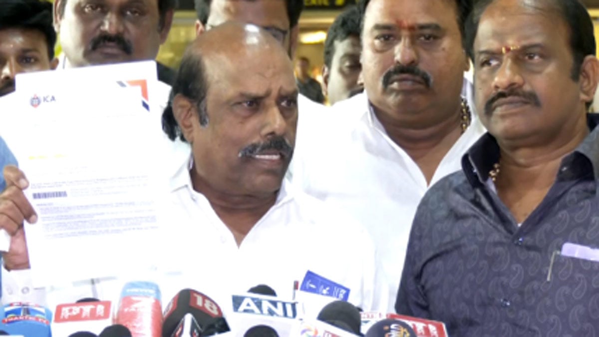 அரசியலை அரசியலாகவே சந்திப்போம்: சென்னை திரும்பிய எ.வ.வேலு பேட்டி