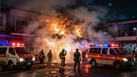 Bangkok Pub Fire Accident