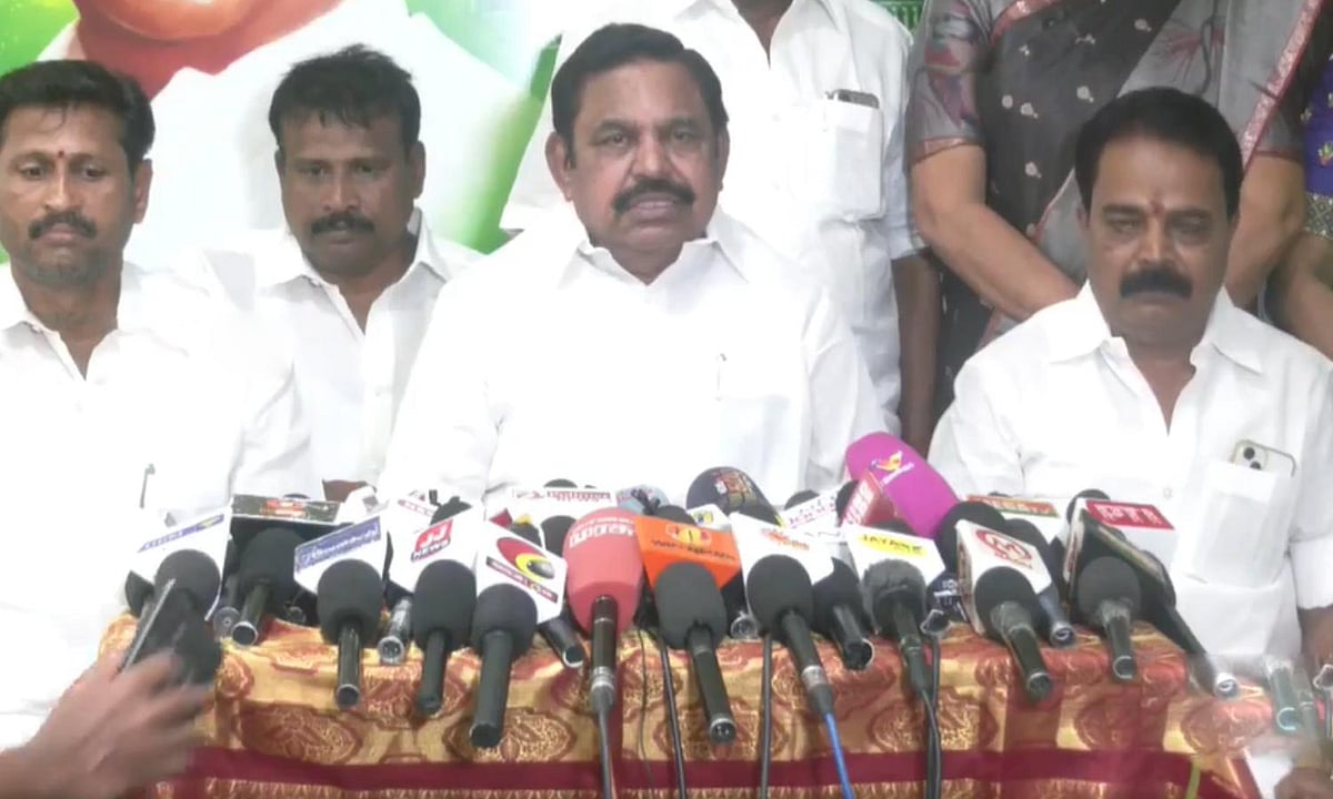 ‘திமுக - அதிமுக கூட்டணி என்பது கட்டுக்கதை; முதலமைச்சர் பதவியின் தகுதியறிந்து விஜய் பேசவேண்டும்’ - இபிஎஸ்