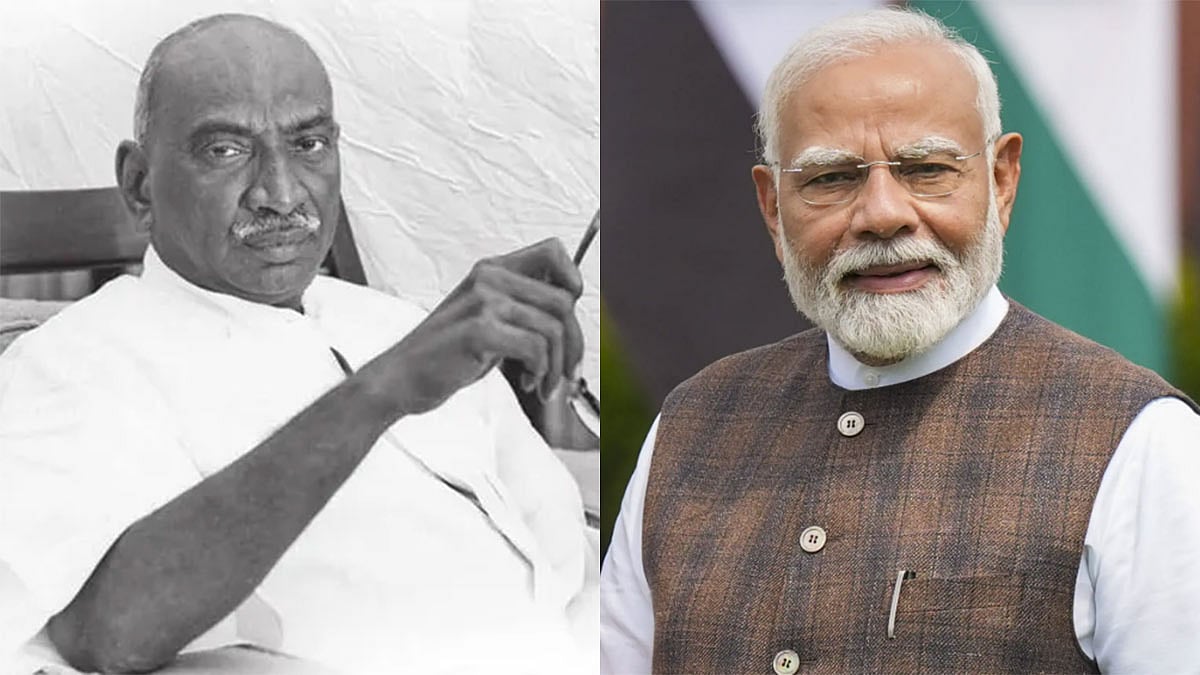 பெருந்தலைவர் காமராஜர் பிறந்தநாள் -  பிரதமர் மோடி புகழாரம்