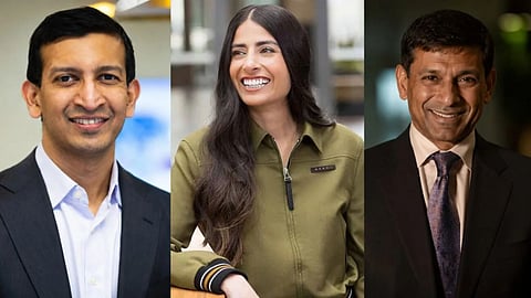 Raghuram Rajan, Asha Sharma and Raj Chetty 