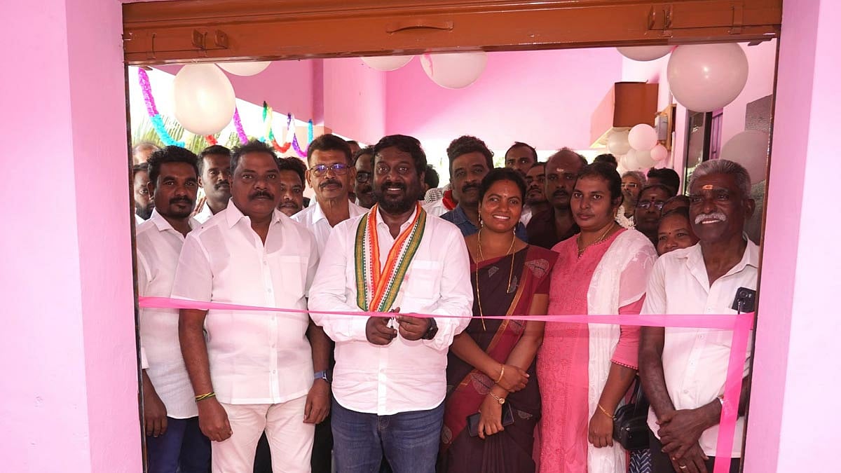 சமாதானபுரத்தில் ரூ.15 லட்சத்தில் புதிய நியாயவிலைக் கடை: எம்.பி. விஜய் வசந்த் திறந்து வைத்தார்