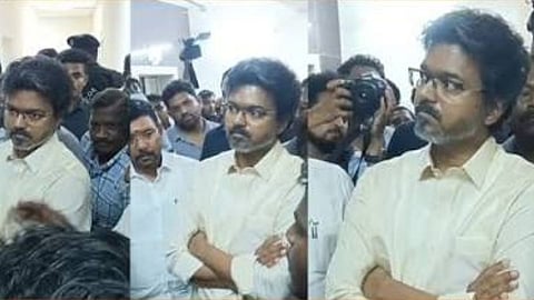 CM Vijay visits Social Justice Hostel 