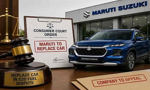 E20 பெட்ரோலால் கார் பழுது? நுகர்வோர் நீதிமன்ற உத்தரவுக்கு எதிராக மாருதி சுசுகி மேல்முறையீடு!