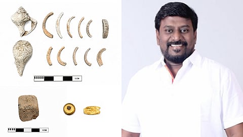 அகழாய்வில் கிடைத்த தொல் பொருட்கள் -  அமைச்சர் ராஜ்மோகன்