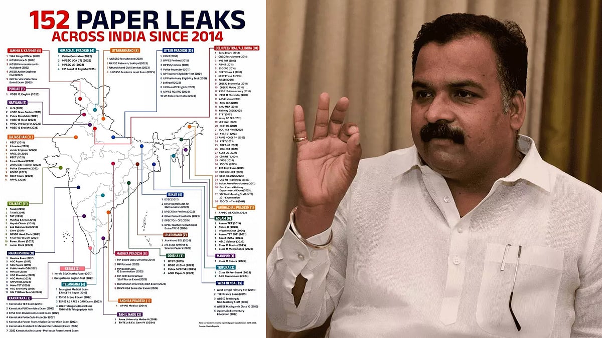 2014 முதல் நாடு முழுவதும் 152 தேர்வுத்தாள் கசிவுகள்!- மாணிக்கம் தாகூர் தாக்கு