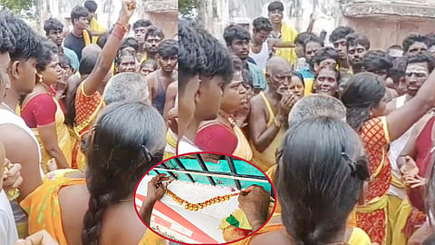 திருடு போன நகையை சாமியாடி கண்டுபிடித்த பெண்
