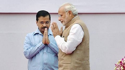 Modi-Arvind Kejriwal 