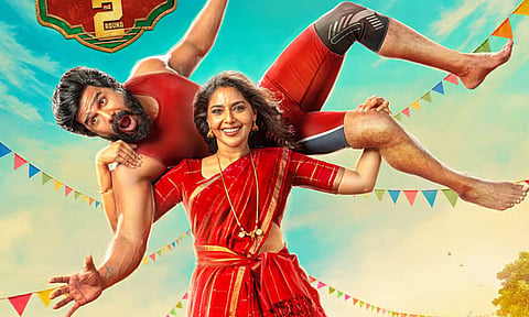 பாக்ஸ் ஆபீஸில் மாஸ் காட்டும் 'கட்டா குஸ்தி 2' – உலகளவில் ரூ.55 கோடி வசூல்!