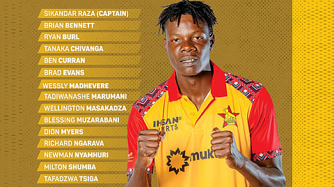 Zimbabwe Squad