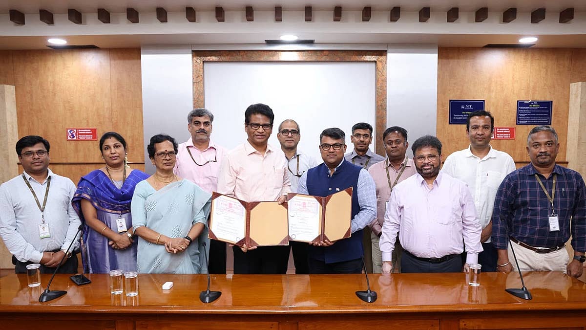 மாணவர்களின் தொழில் முயற்சிக்கு ரூ.10 கோடி முதலீடு - பன்னாட்டு நிறுவனங்களுடன் விஐடி புரிந்துணர்வு ஒப்பந்தம்