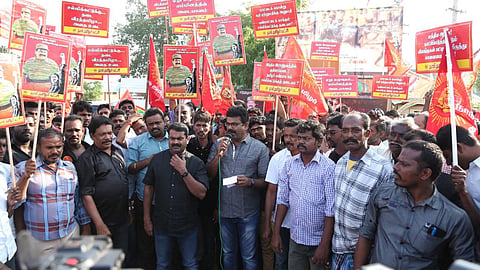 NEET Protest by Naam Tamilar Katchi in Chennai Rally