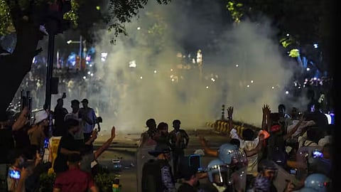 delhi protest