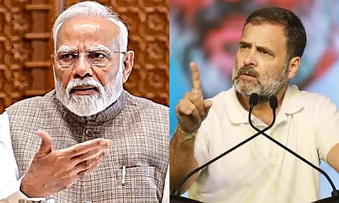 PM Modi - Rahul gandhi