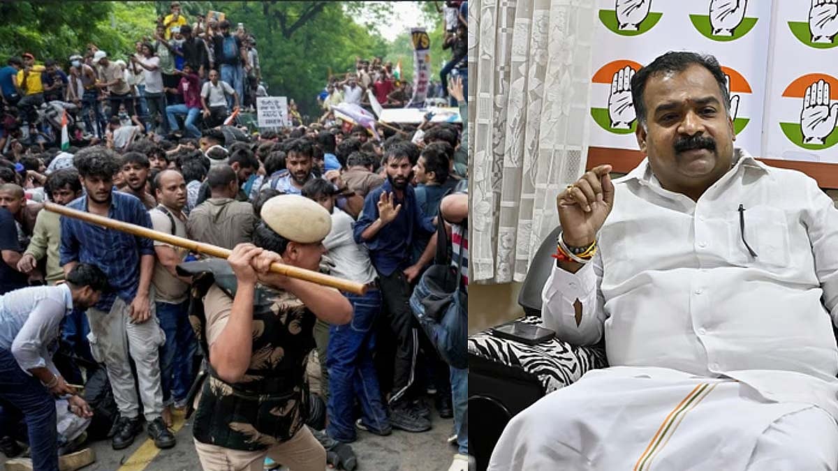 போராடும் மாணவர்களுக்கு எதிரான மத்திய அரசை கண்டித்து காங்கிரஸ் கூட்டணி கட்சிகள் நாளை கண்டன பொதுக்கூட்டம்