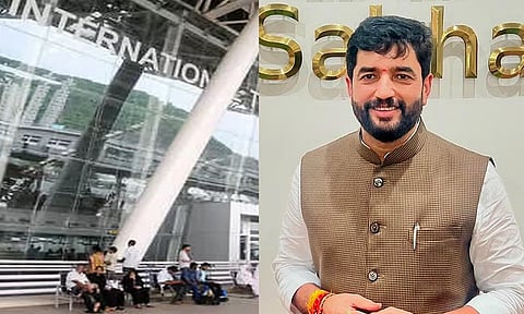 Chennai airport- murlidhar mohol