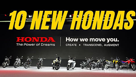 Honda Launches 10 New Two-Wheeler Variants 