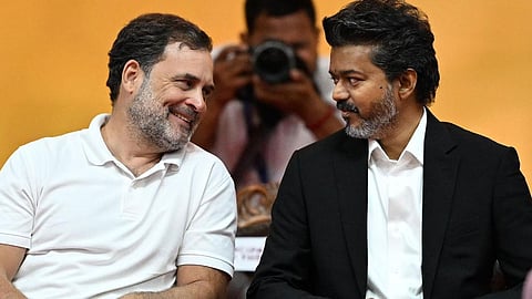 ராகுல் காந்தி- முதலமைச்சர் விஜய்