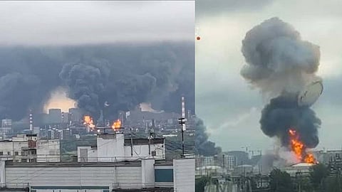 ரஷியா மீது உக்ரைன் தாக்குதல்