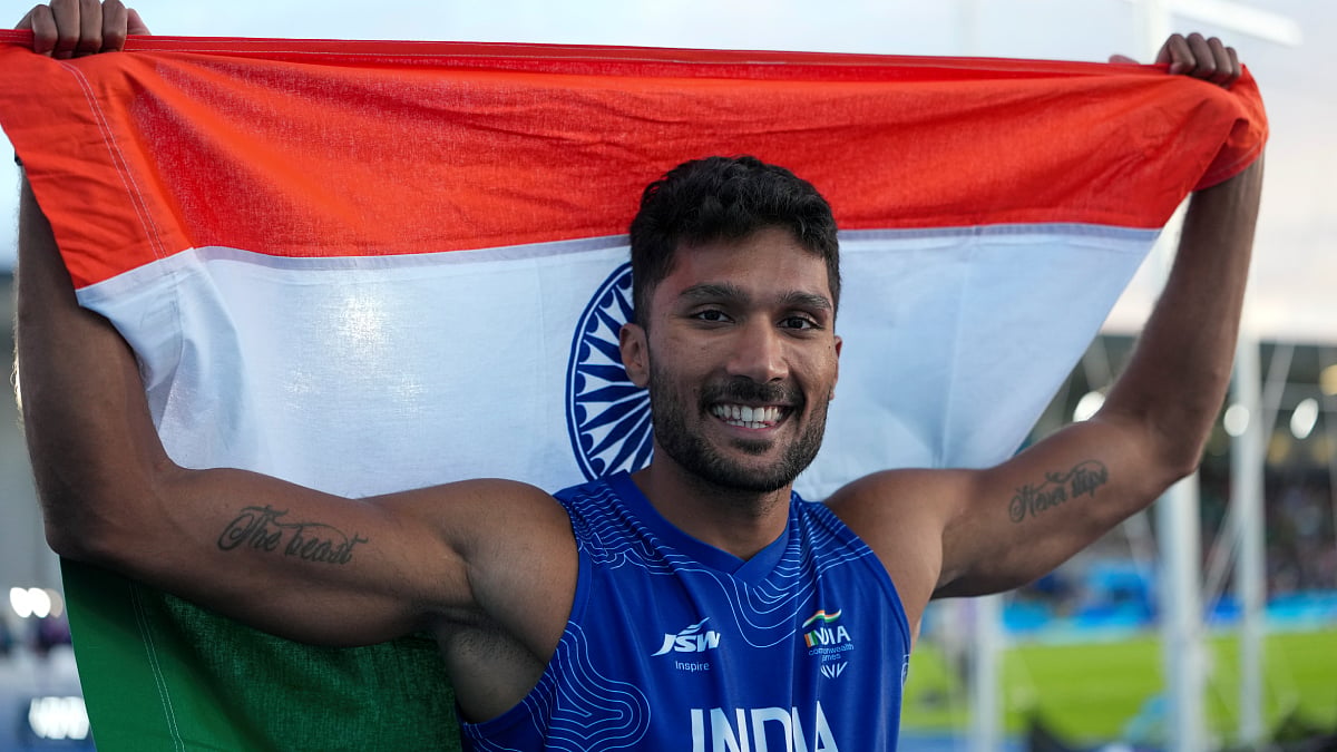 காமன்வெல்த் டெகத்லான் போட்டியில் வெண்கலம் வென்ற தேஜஸ்வின் சங்கர்