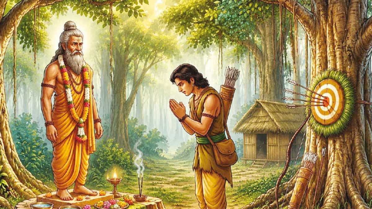 ஏகலைவனின் குரு பக்தியை கண்டு மெய்சிலிர்த்த துரோணர்!