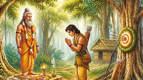Ekalavya - Dronacharya