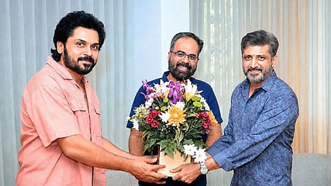 மோகன் ராஜா இயக்கத்தில் கார்த்தி