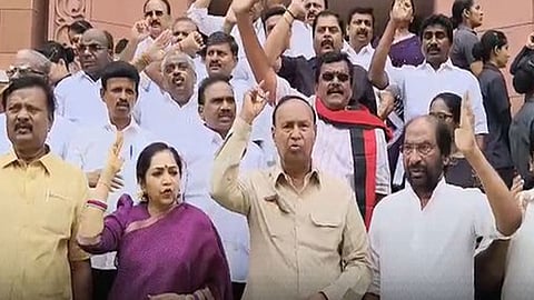  DMK MPs-Parliament 
