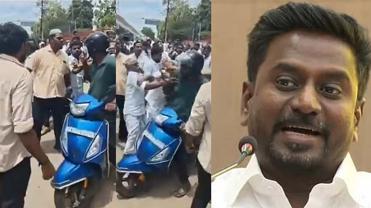பொதுமக்களை தாக்கும் திமுக-வினர்: வீடியோ வெளியிட்டு அமைச்சர் ராஜ்மோகன் கண்டனம்