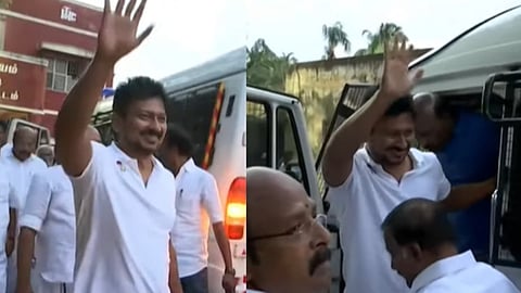 செங்கிப்பட்டியில் இறங்கி தொண்டர்களுக்கு கையசைத்த உதயநிதி ஸ்டாலின் - விசாரணை தொடக்கம்!